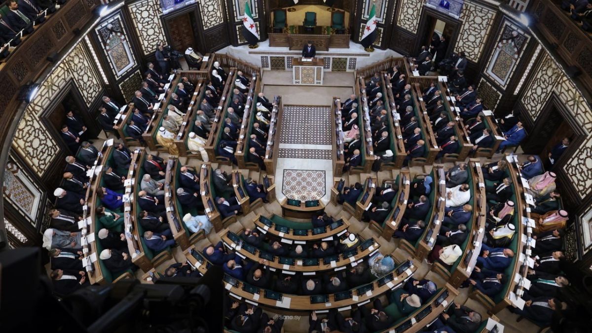 مجلس الشعب الأول بعد سقوط النظام البائد.. الجلسة محطة تأسيسية في بناء سوريا الجديدة