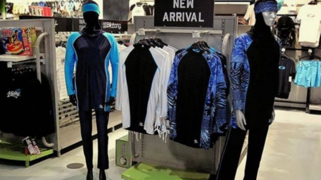 جدل بشأن يوم "بوركيني" للمسلمات في حديقة مائية في فرنسا