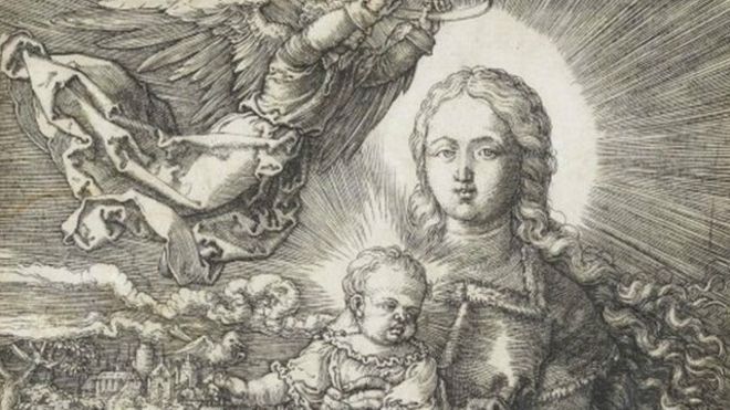 العثور على لوحة لالبرخت دورر في سوق للأغراض المستعملة