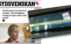 التحذير التركي من ظاهرة الاغتصاب يتصدر صحف ستوكهولم