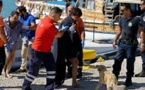 فرار الآلاف من حريق في مخيم للاجئين في جزيرة ليسبوس اليونانية