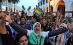 المتظاهرون يطالبون بالقصاص لمقتل بائع سمك فى المغرب