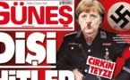 صحيفة تركية تصف ميركل بـ"السيدة هتلر" على صفحتها الأولى