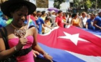 مئات المثليين والمثليات يتظاهرون في كوبا ضد "رهاب المثلية"