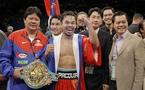 الفلبيني باكياو يهزم هاتون ويتوج بطلا للعالم في الملاكمة