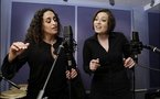 نوا الأسرائيلية وميرا الفلسطينية تغنيان معا للسلام في مهرجان الاغنية الأوروبية 