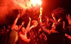 عنف بين مشجعي برشلونة بعد تتويج النادي الكاتالوني بكأس إسبانيا