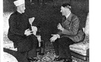 صورة لمفتي القدس أمين الحسيني مع هتلر سلاح ليبرمان لمواجهة انتقادات الأستيطان 