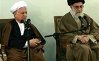 رفسنجاني : خامنئي صديقي منذ نصف قرن والصراع على السلطة بيننا مجرد ايحاءات غربية