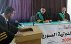 طلبة الجامعة الأميركية في جنين يحاكمون  صوريا مجرمي الحرب الإسرائيليين