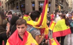 مسيرة لمئات الآلاف ببرشلونة للاحتجاج على انفصال كتالونيا