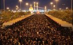 طبول وأذكار حزينة يرددها ثلاثة ملايين شيعي في كربلاء لإحياء ذكرى مقتل الحسين
