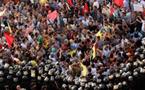 نشطاء اجانب يكابدون إهانات الحكومة المصرية ويحتفلون برأس السنة  على ارض ميدان التحرير