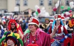 مهرجان «مولرلاوف» الوثني التراثي بالنمسا.... أقنعة مخيفة لإبعاد الشتاء واستدعاء الربيع بالرقص