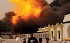 حريق يلتهم عدة مبان من الوسط التاريخي لمدينة جدة