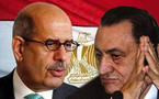 مبارك: مصر لاتحتاج لبطل جديد والبرادعي يستطيع الترشح شرط ان يحترم الدستور