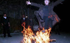 المدن الايرانية تحتفل بعيد "النار" الوثني الذي يعود إلى ما قبل الاسلام دون اضطرابات أوتسييس