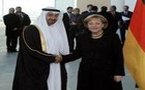 ميركل تستهل جولتها الخليجية بلقاء ولي عهد ابو ظبي