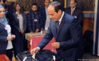 الهيئة الوطنية للانتخابات المصرية  تعلن فوز السيسي بولاية جديدة