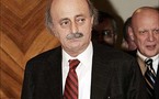 جنبلاط: اتهام فريق 14 آذار لسوريا باغتيال الحريري هو اتهام سياسي بُني على شهود زور