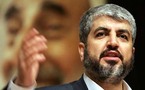 مشعل يهاجم السلطة الفلسطينية لموافقتها على مفاوضات تتم بمذكرة جلب اميركية