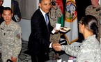طالبان تعتبر مغادرة أوباما لأفغانستان دون لقاء أي من مسؤوليها فراراً تحت جنح الظلام