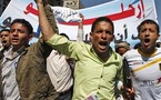 لا للتمديد ولا للتوريث باليمن .... آلاف المتظاهرين في صنعاء يطالبون برحيل علي عبدالله صالح 