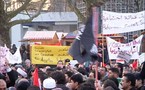 مئات المتظاهرين المتضامنين في نيويورك وشيكاغو والبرازيل يطالبون برحيل مبارك