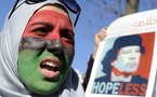 نساء ليبيا ينخرطن في الثورة بكل زخمها دون خروج على تقاليدهن الصحراوية المخافظة