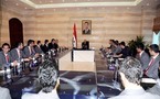 الأسد يظهر للشعب السوري اليوم بعد مسيرات موالية وبيانات معارضة تدعو للتعددية 