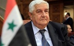المعلم يلغي أوروبا ويكرر دعوة "الحوار الوطني " ويأمل ان يتراجع الاتراك  