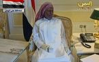 الرئيس اليمني يظهر للمرة الاولى مصابا بحروق بالغة ويدعو للحوار والمشاركة
