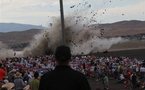 قتلى وجرحى إثر تحطم طائرة وسط المتفرجين أثناء عرض جوي بولاية نيفادا