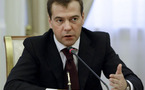 مدفيديف بعد الفيتو : على النظام السوري الرحيل اذا لم يجر اصلاحات