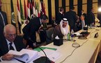  وزراء الخارجية العرب يقرون عقوبات اقتصادية ضد سوريا 
