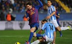ميسي "الهاتريك" يقود برشلونة لسحق ملقة وينفرد بصدارة هدافي الدوري الأسباني