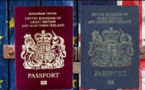  جوازات السفر الزرقاء تعود إلى مواطني بريطانيا في مارس