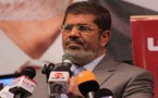 مرسي: مبارك فرط في أمن مصر القومي ونقف مع السوريين 