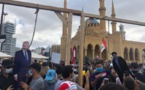 مقتل عنصر امن وجرح أكثر من مئتي متظاهر باشتباكات بيروت