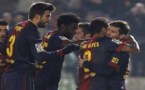 ميسي يقود برشلونة لفوز متوقع وأشبيلية يضع قدما في دور الثمانية بكأس أسبانيا