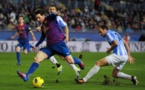 برشلونة يكتفي بثلاثة أهداف في شباك ملقة ويعزز صدارته للدوري الأسباني