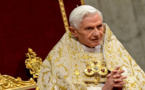 بابا الفاتيكان يعلن عزمه الاستقالة نهاية الشهر الجاري لأسباب صحية