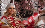 المصممة اللبنانية أمل أزهري تقدم أول عرض أزياء في العالم تحت المطر