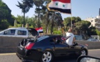  اشتباك بين شبان لبنانيين و مسيرة مؤيدة للنظام السوري في بيروت