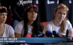 ناشطات "فيمن" يروين ظروف احتجازهن "المهينة" بتونس بعد وصولهن إلى فرنسا