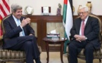 كيري يلتقي عباس لتشجيع المفاوضات بين اسرائيل والفلسطينيين