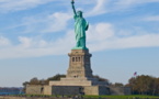 تمثال الحرية في نيويورك يعيد فتح ابوابه امام الزوار