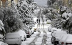 الثلوج تؤدي الى توقف الحركة على الطرق في الاردن والغاء او تأجيل رحلات جوية