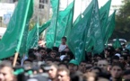 مسيرة لحماس شمال قطاع غزة احتفالا بفوز حزب اردوغان في الانتخابات البلدية