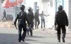 حرق مقر المركزية النقابية في بن قردان جنوب تونس